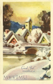 Wesołych Świąt - Szwecja -1965 r.