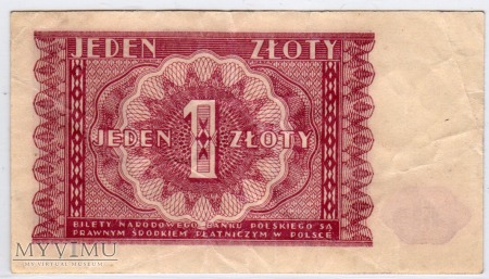 MC 123 - 1 Złoty - 1946
