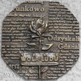 Medal Gazeta Poznańska1975
