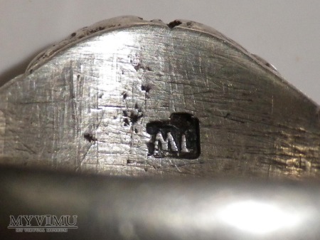 Herb Dołęga-sygnet pieczętny srebrny