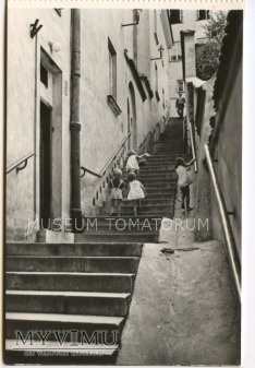 W-wa - Stare Miasto - ul. Kamienne Schodki - 1962