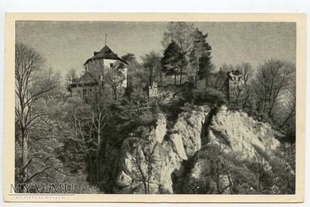 Zamek w Ojcowie - lata 50-te