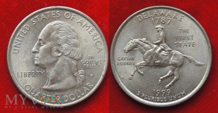 25 CENTS Delaware 1999