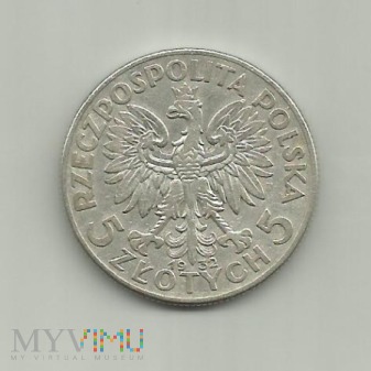 Polska 5 złotych, 1932