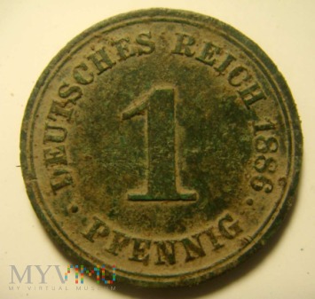 1 Pfennig 1886 A