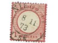 Znaczek 1 grosz- 1873