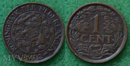 Holandia, 1922, 1 cent