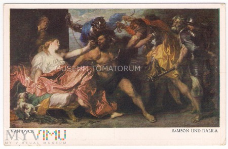 Duże zdjęcie van Dyck - Samson i Dalila