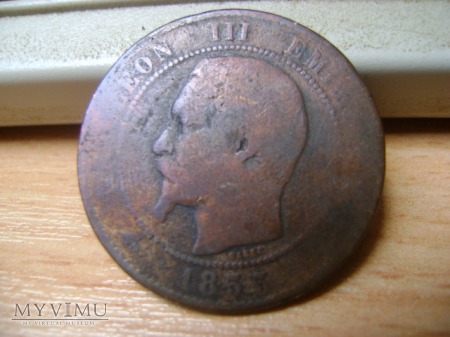 10 centimes 1853