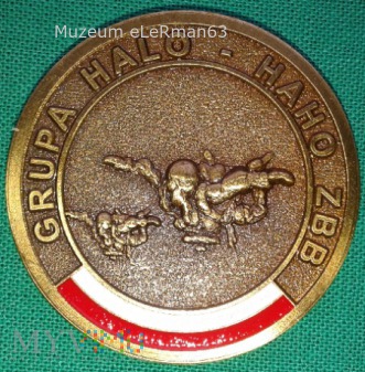 Coin GRUPA HALO-HAHO ZB B JW KOMANDOSÓW.