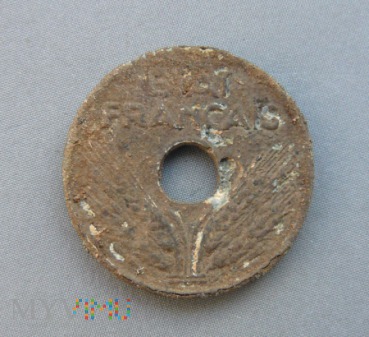 20 centymów centimes 1943