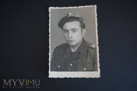 Duże zdjęcie Na pamiątkę z wojska lata 50-te XX w.