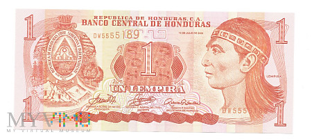Honduras - 1 Lempira 2006r.