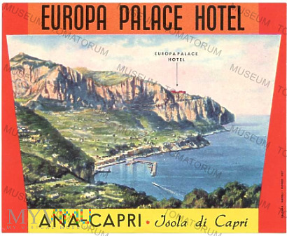 Duże zdjęcie Włochy - Capri - Hotel "Europa Palace"