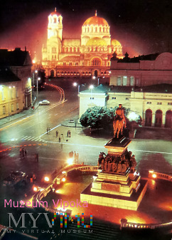 Bułgaria Sofia by night
