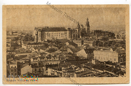 Kraków - Wawel Katedra od północy- 1950