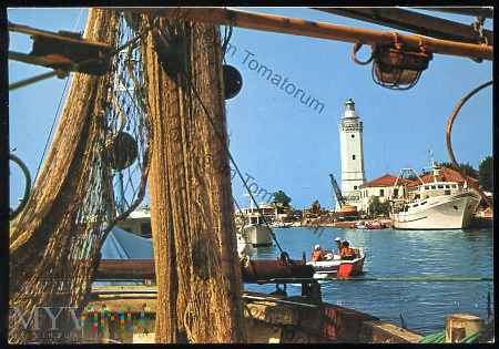 Duże zdjęcie Rimini - Kanał portowy - lata 60-te XX w.