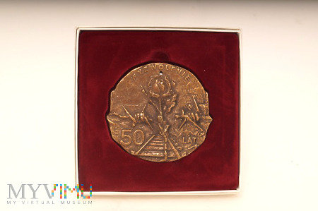 Medalion 50-lecia wyzwolenia
