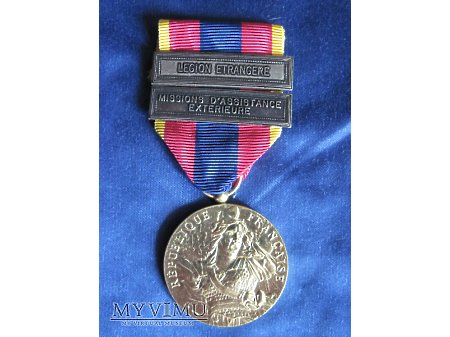 Medailles De La Defense Nationale/złoto