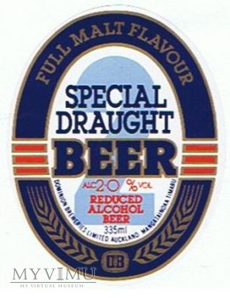 dominion breweries - special draught beer