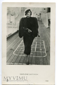 Marlene Dietrich MARLENA JOSPE Holandia nr 549