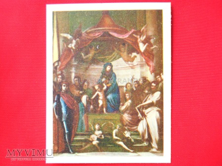Fra Bartolomeo "Madonna na tronie..."