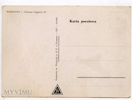 W-wa - Kolumna Zygmunta - 1932 ok.