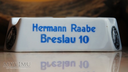 Popielniczka Herman Raabe Breslau