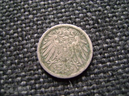 Duże zdjęcie 5 pfennigów 1901
