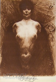 Duże zdjęcie Franciszek Starowieyski, Kobieta w plakacie