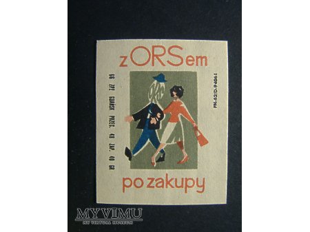 Etykieta - Z ORSem po zakupy
