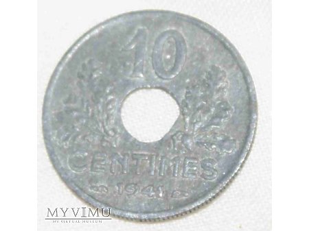 10 centimes 1941