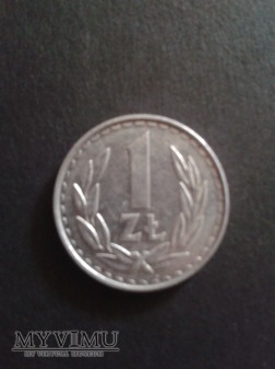 Duże zdjęcie 1 zł - Polski złoty 1985