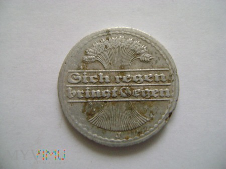 50 pfennigów 1920 J