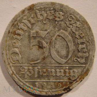 50 Pfennig 1919 A - Berlin