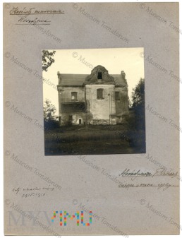 Horodyszcze - klasztor benedyktów - kościół 1916