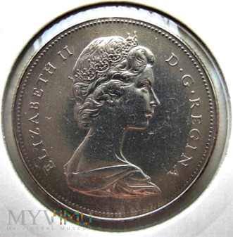 Duże zdjęcie 50 centów 1968 r. Kanada