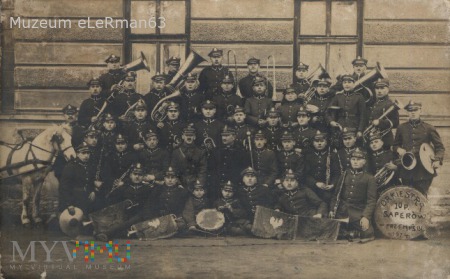 Orkiestra 10 Pułku Saperów. Przemyśl. 1924r.