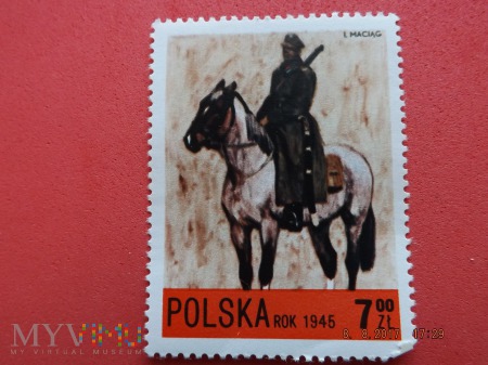 Znaczki pocztowe - Polska Kawaleria/ Polish Cavalr