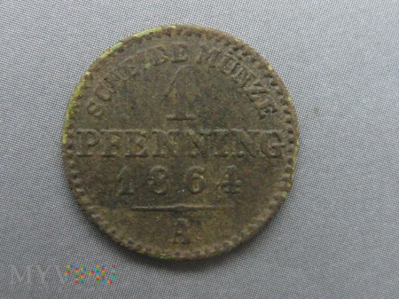 1 fenig 1864