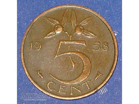 5 centów holenderskie