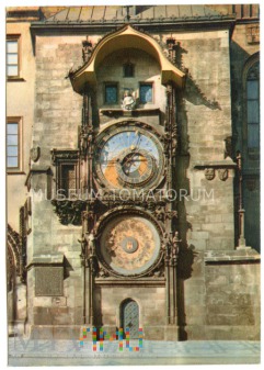 Praha - Staroměstský orloj - lata 70-te XX w.