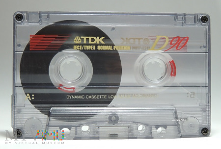 TDK D 90 kaseta magnetofonowa