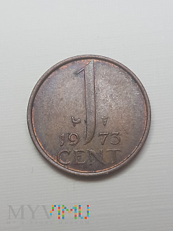 Duże zdjęcie Holandia- 1 cent 1973 r.