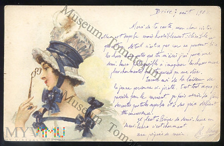 Pocztówka artystyczna - 1900