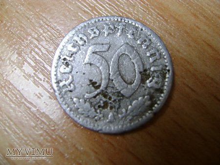 50 reichspfennig 1935 A