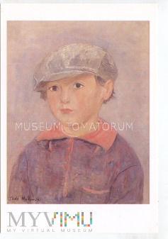Makowski - Portret małego chłopca
