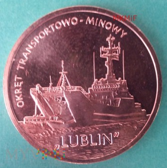 Okręt transportowo-minowy „Lublin” 2zł 2013