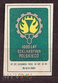 1000 lat Szklarstwa Polskiego.1967