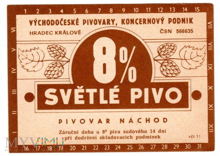 8% SVĚTLÉ PIVO